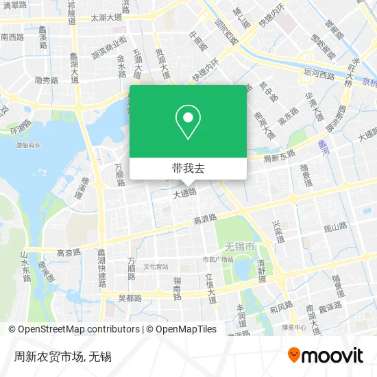 周新农贸市场地图