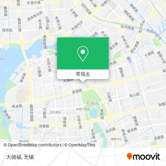 大德福地图