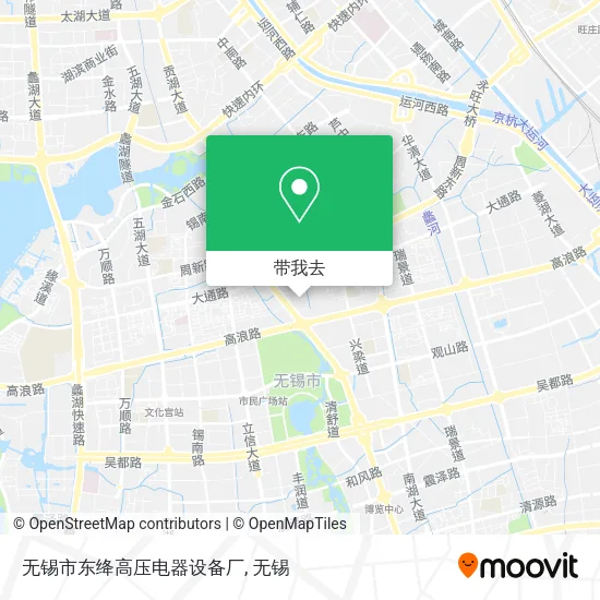 无锡市东绛高压电器设备厂地图
