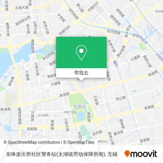东绛派出所社区警务站(太湖镇劳动保障所南)地图