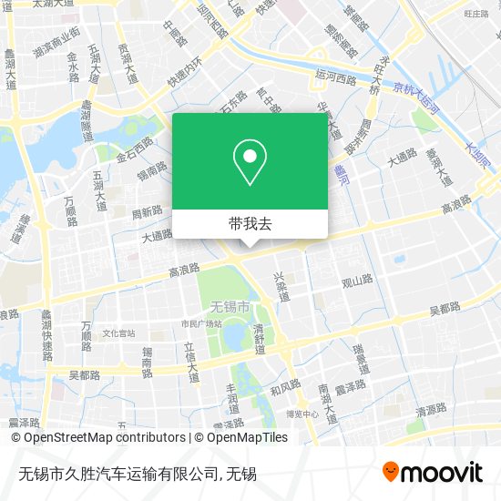 无锡市久胜汽车运输有限公司地图