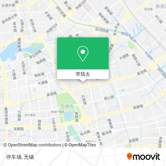 停车场地图