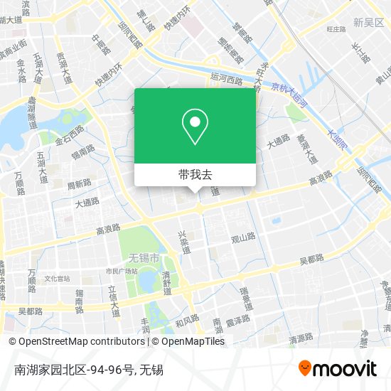 南湖家园北区-94-96号地图
