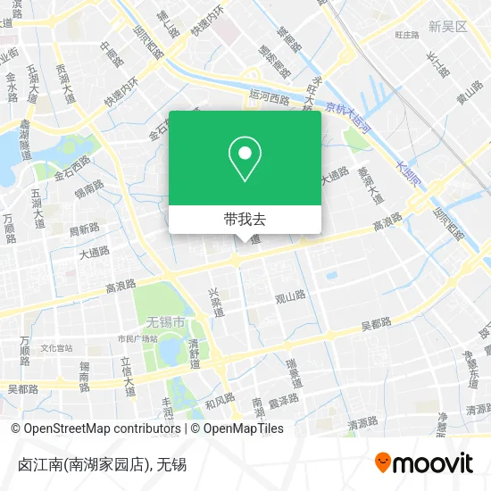 卤江南(南湖家园店)地图