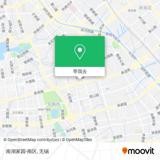 南湖家园-南区地图