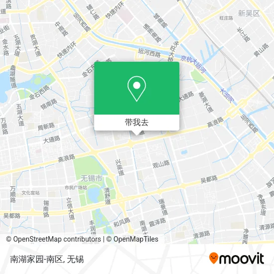 南湖家园-南区地图