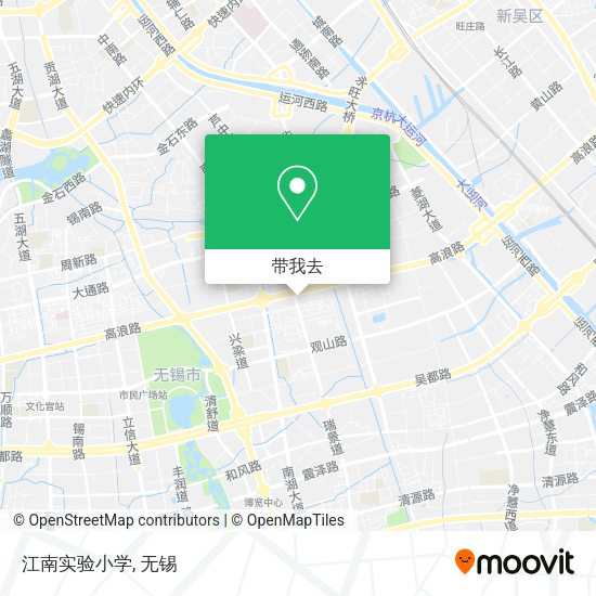 江南实验小学地图