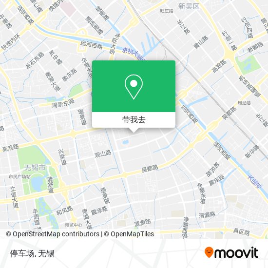 停车场地图