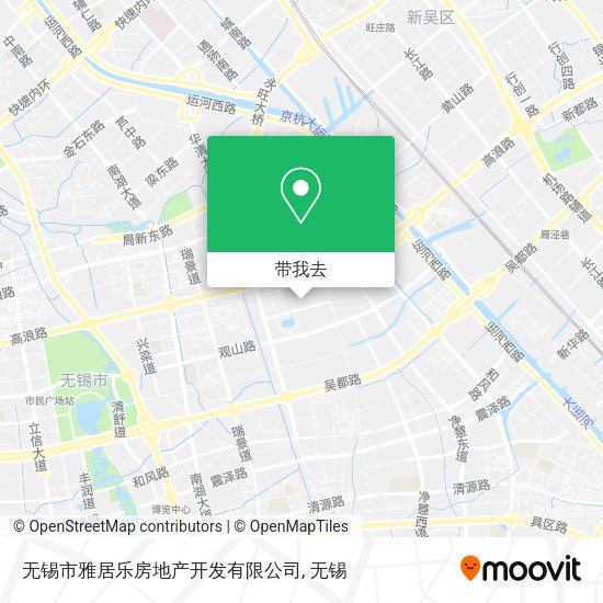 无锡市雅居乐房地产开发有限公司地图