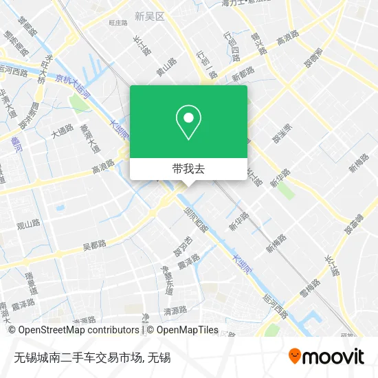 无锡城南二手车交易市场地图