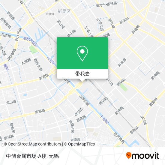 中储金属市场-A楼地图