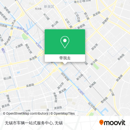无锡市车辆一站式服务中心地图