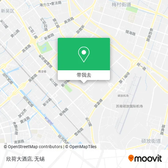 欣荷大酒店地图