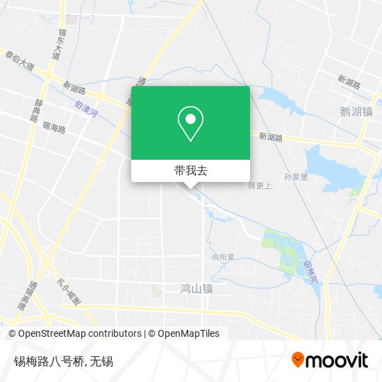 锡梅路八号桥地图