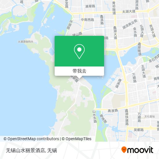 无锡山水丽景酒店地图