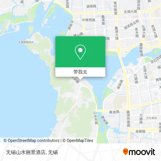 无锡山水丽景酒店地图