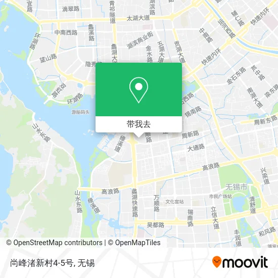 尚峰渚新村4-5号地图