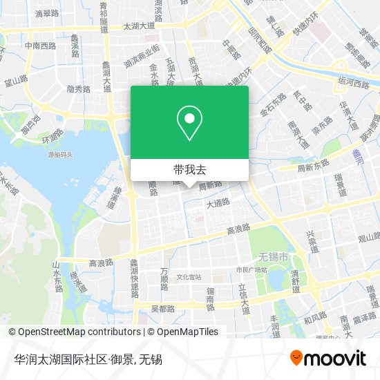 华润太湖国际社区·御景地图
