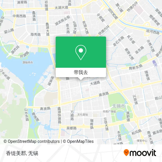 香缇美郡地图