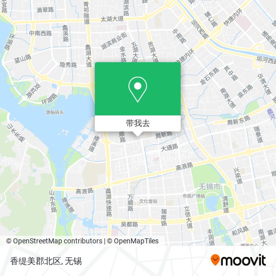 香缇美郡北区地图