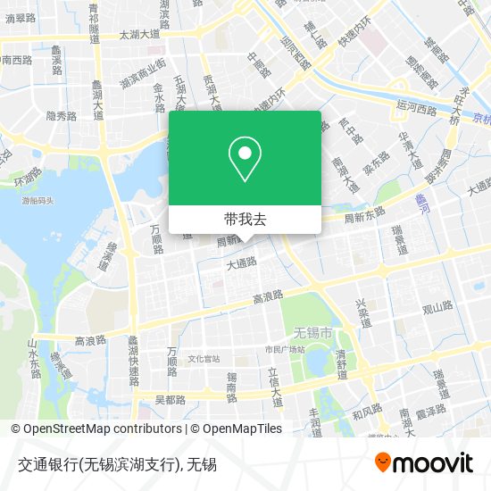 交通银行(无锡滨湖支行)地图