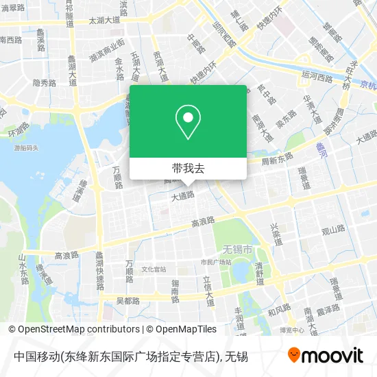 中国移动(东绛新东国际广场指定专营店)地图