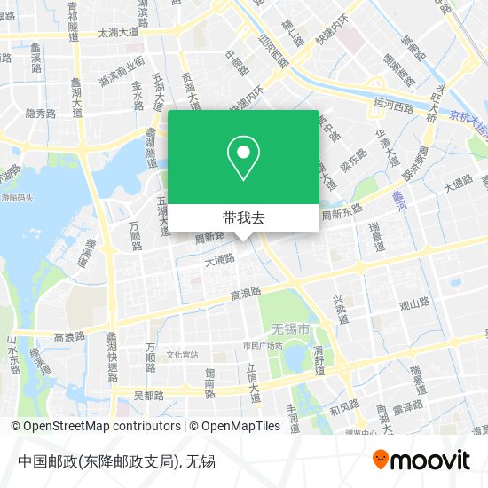 中国邮政(东降邮政支局)地图