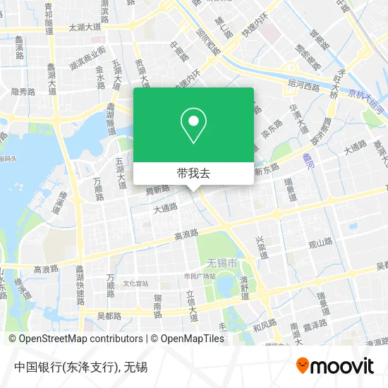 中国银行(东洚支行)地图