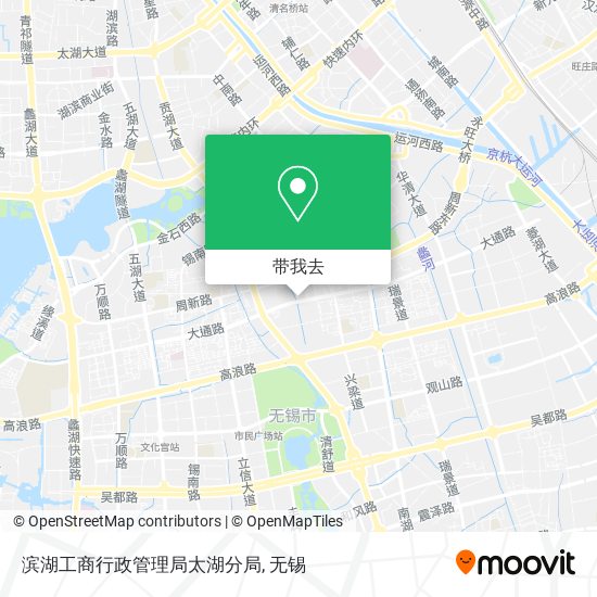 滨湖工商行政管理局太湖分局地图