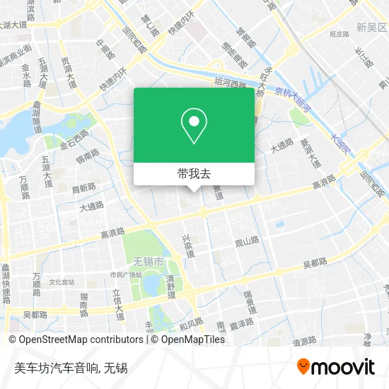 美车坊汽车音响地图