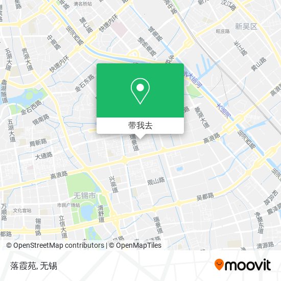 落霞苑地图