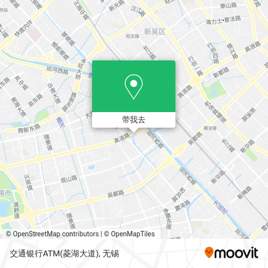交通银行ATM(菱湖大道)地图