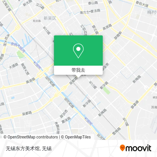 无锡东方美术馆地图