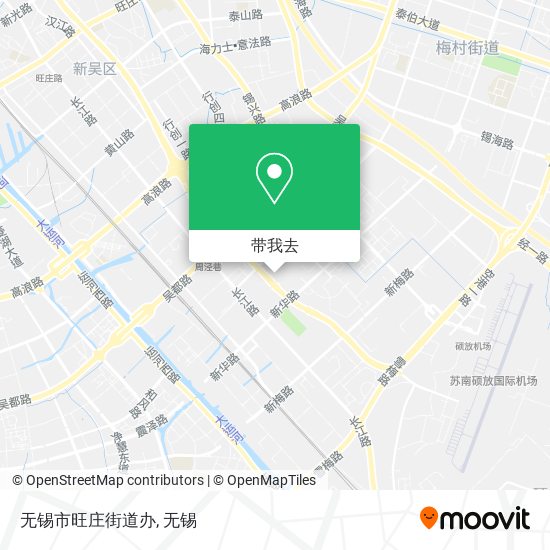 无锡市旺庄街道办地图