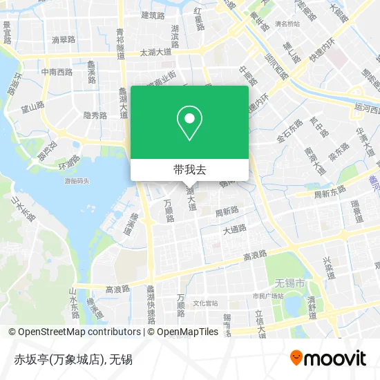 赤坂亭(万象城店)地图
