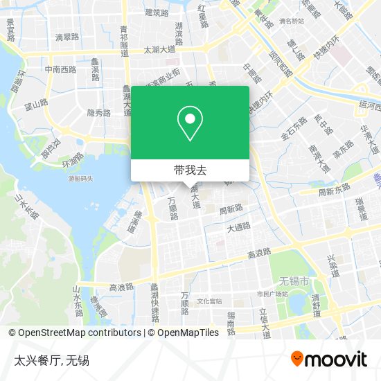 太兴餐厅地图