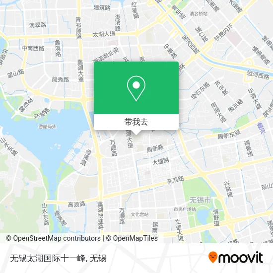 无锡太湖国际十一峰地图