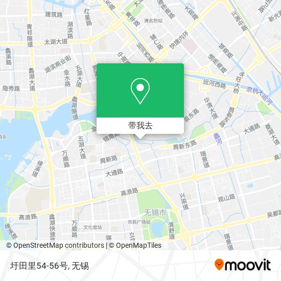 圩田里54-56号地图
