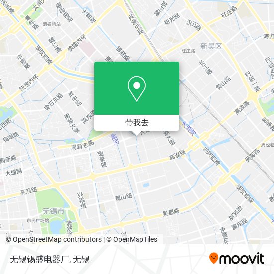 无锡锡盛电器厂地图