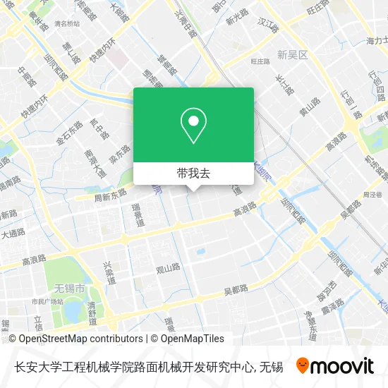 长安大学工程机械学院路面机械开发研究中心地图