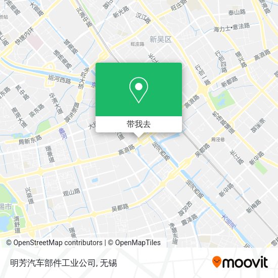 明芳汽车部件工业公司地图