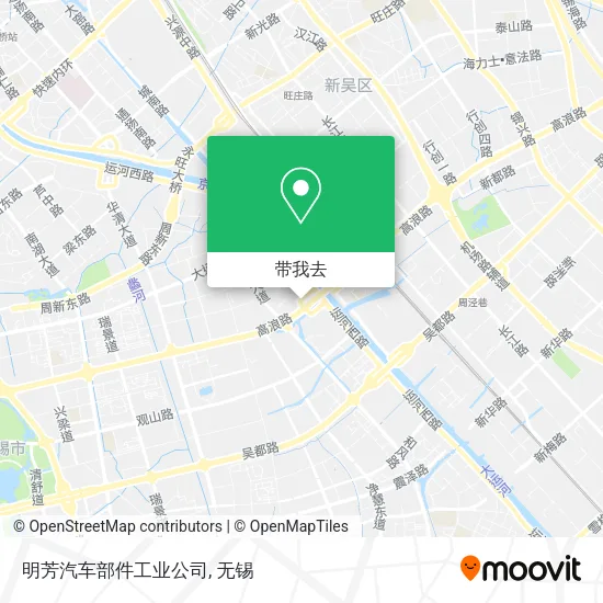 明芳汽车部件工业公司地图