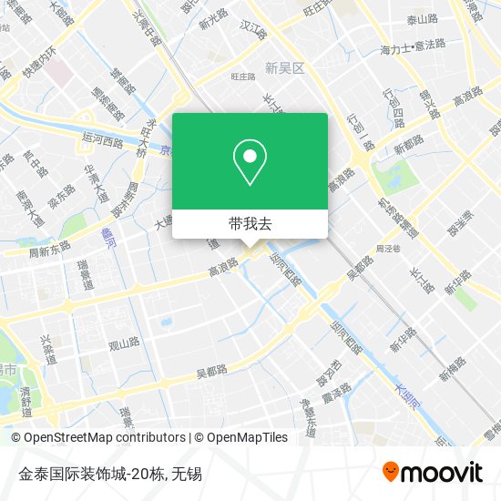 金泰国际装饰城-20栋地图
