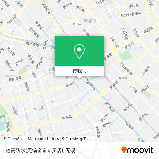 德高防水(无锡金泰专卖店)地图