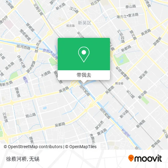 徐蔡河桥地图
