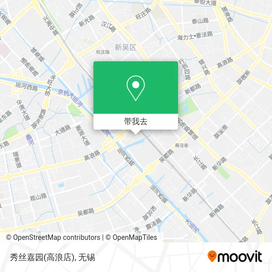 秀丝嘉园(高浪店)地图