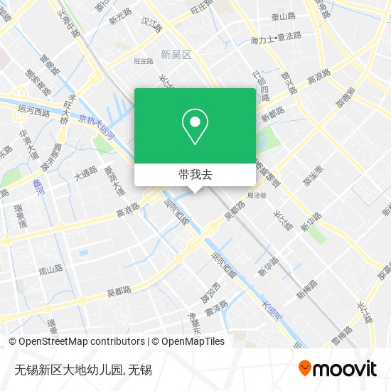 无锡新区大地幼儿园地图