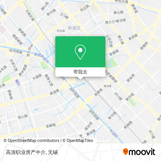 高浪职业房产中介地图