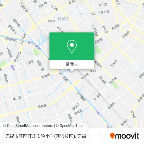 无锡市新区旺庄实验小学(新浪校区)地图