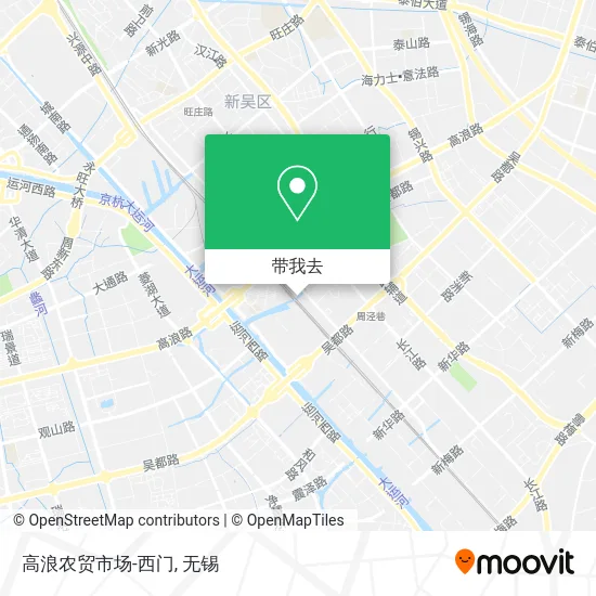 高浪农贸市场-西门地图